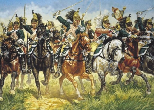 Napoleon - přebal figurek od Italeri